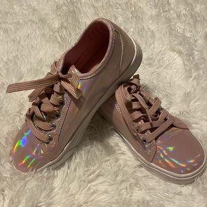 Pink size 2 girls sneakers